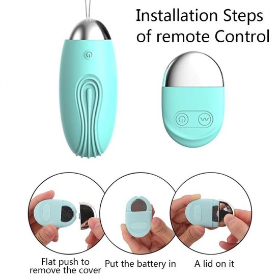 10 Mode Vibration Giyilebilir Uzaktan Kumandalı Vibratör