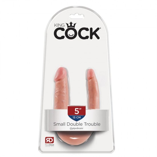 Pipedream King Cock Small Double Trouble 13 cm Çift Taraflı Penis