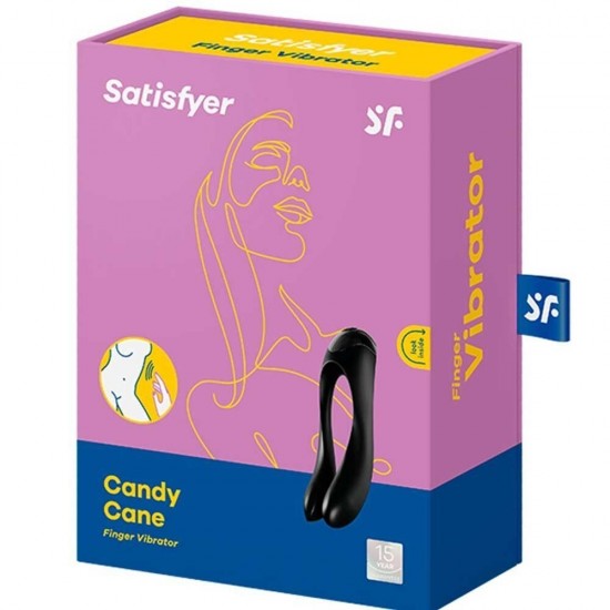 Satisfyer Candy Cane Black Double Çift Stimülasyon Vibratör