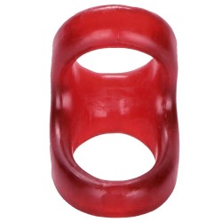 Easy Realese Duo Silicone Cock Ring Penis Halkası-Red