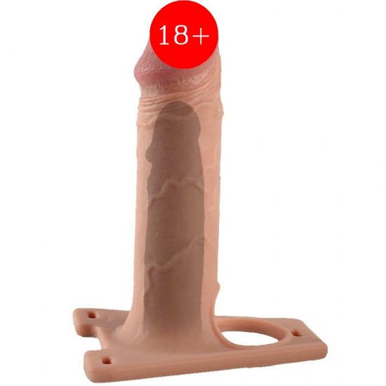 Lovetoy İngen Hollow Big İçi Boş Belden Bağlamalı Kemerli Penis LV415002