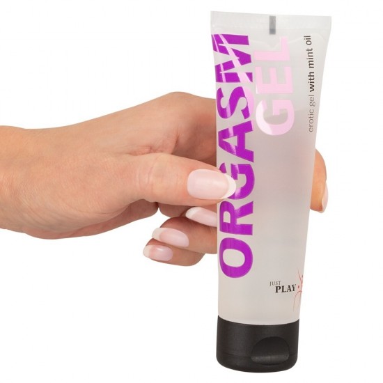 Just Play Orgasm Erotic Gel 80 ml. With Mint Oil