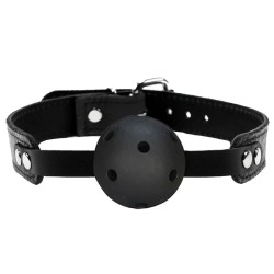 Fetish Fantasy Series Gag Ball Nefes Alınabilir Ağız Topu-Siyah