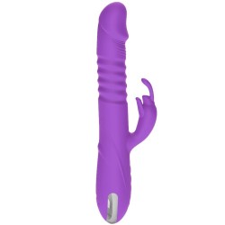 Sex Toys Aise Bionic Design İleri Geri Hareketli Rabbit Vibratör