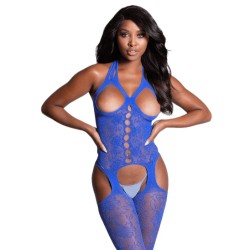 Fantasy Wear Royal Blue Bodystocking Vücut Çorabı