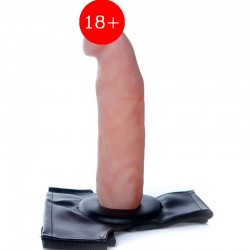 Hollow Extender 20 cm İçi Boş Realistik Dildo Kemerli Strapon