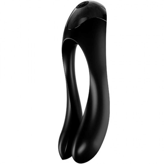 Satisfyer Candy Cane Black Double Çift Stimülasyon Vibratör