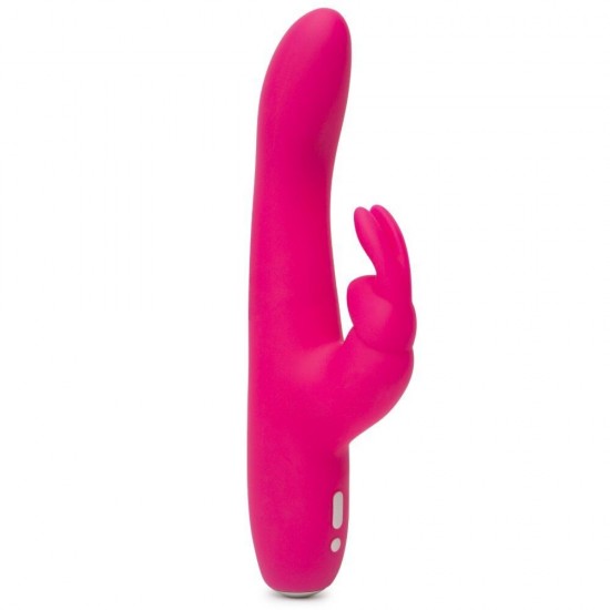 Happy Rabbit Slimline Curve Rechargeable Rabbit Vibrator Pink