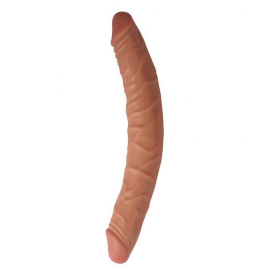 Shequ Lester 33 cm Flexible Çift Taraflı Realistik Penis XS-WBC10074