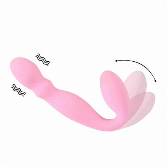 Shequ Baron Love Rider Vibrating Strapless Strap-On