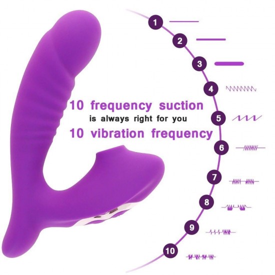 Emiş Güçlü ve G-Stimulant 10 Mod Vibrator