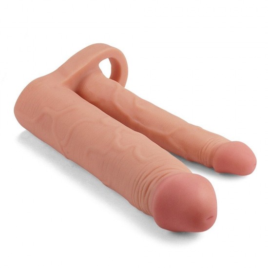 Lovetoy Pleasure X-Tender Çift Taraflı Penis Kılıfı LV314011