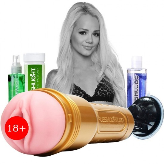 Original Fleshlight Girls Go Pink Stamina Lady Value Pack Vantuzlu Vajina Mastürbatör