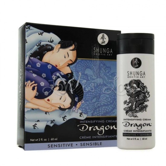 Shunga Dragon Sensitive Cream 60 ml Çiftlere Özel Krem