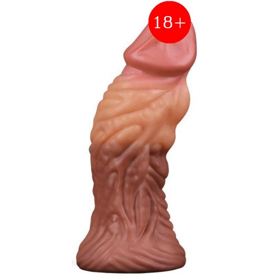 Lovetoy Nature Cock 7'' Çift Katmanlı Büyük Realistik Penis LV411017