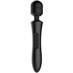 Magic Wand Double Massager Black Şarjlı Masaj Wand Vibratör