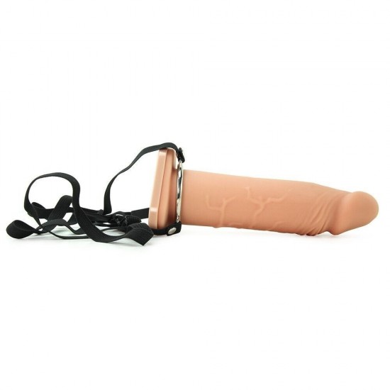 Pipedream Fantasy X-Tensions - 8" Silicone Hollow Extension Strap-On