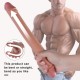 Shequ Hobare 34 cm Flexible Çift Taraflı Realistik Penis XS-WBC10072