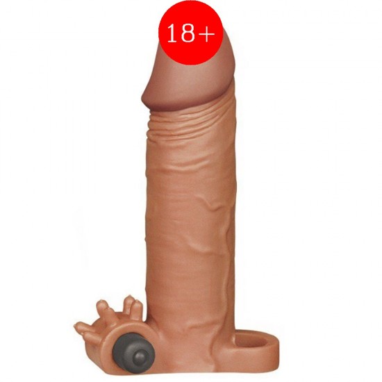 Lovetoy Pleasure X-Tender Vibrating Sleeve Titreşimli Penis Kılıfı LV1062B