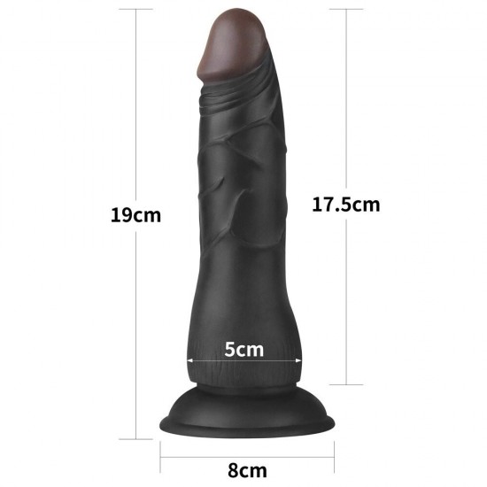 Lovetoy Easy Strapon 19 cm Zenci Strapon Kemerli Penis LV715026