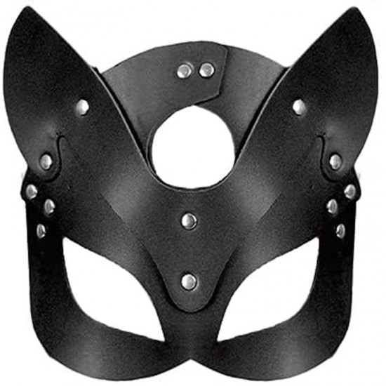 Fetish Fantasy Fetish Gear Cat Mask Kedi Kız Maskesi-Siyah