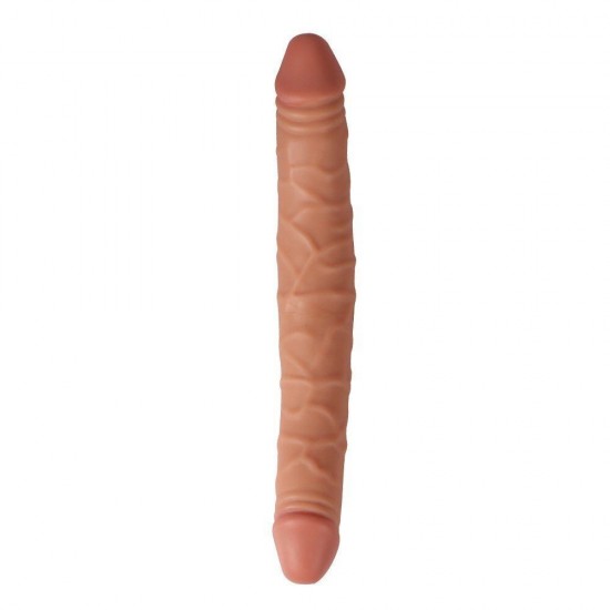 Shequ Lester 33 cm Flexible Çift Taraflı Realistik Penis XS-WBC10074