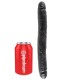 Pipedream King Cock 12'' Slim Double Dildo Black Çift Taraflı Penis