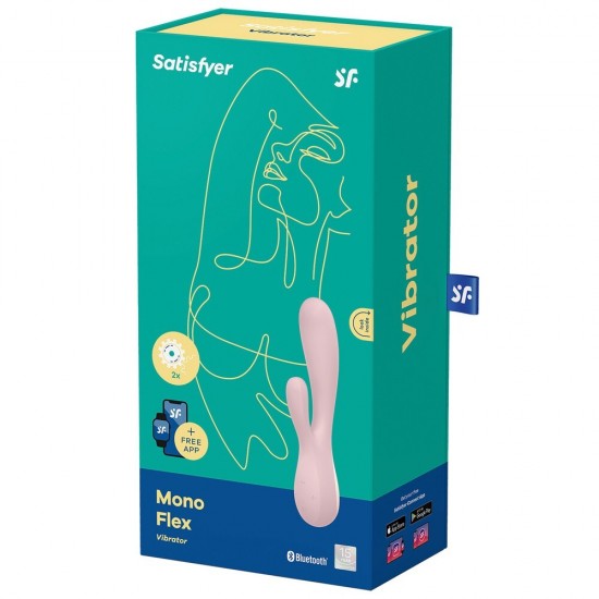 Satisfyer Mono Flex Uygulama Kontrollü Tavşan Vibratörü