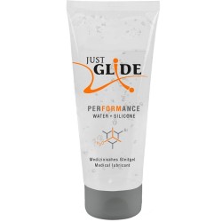 Just Glide Water-Based And Silicone Unisex Performance Gel 200 ml