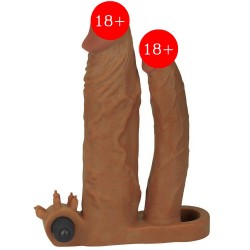 Lovetoy Pleasure X-Tender Çift Taraflı Titreşimli Penis Kılıfı LV314101