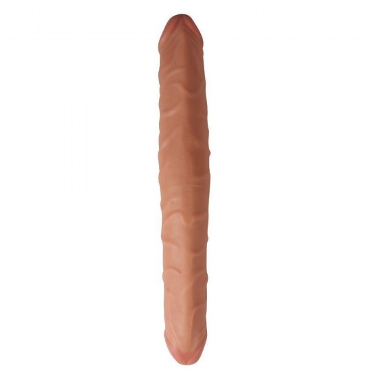 Shequ Lester 33 cm Flexible Çift Taraflı Realistik Penis XS-WBC10074