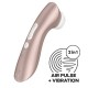 Satisfyer Pro 2+ Gold Air Pulse Emiş Güçlü Vibratör