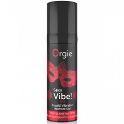 Orgie Sexy Vibe Sıcak Sıvı Vibratör Karıncalanma ve Sıcak Etki 15 ml