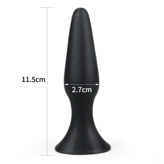 Lovetoy Lure Me Silicone Anal Plug Large BK18L