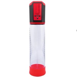 Canwin Bigger Man Passion Pump 5 Speed Otomatik Penis Pompası-Red