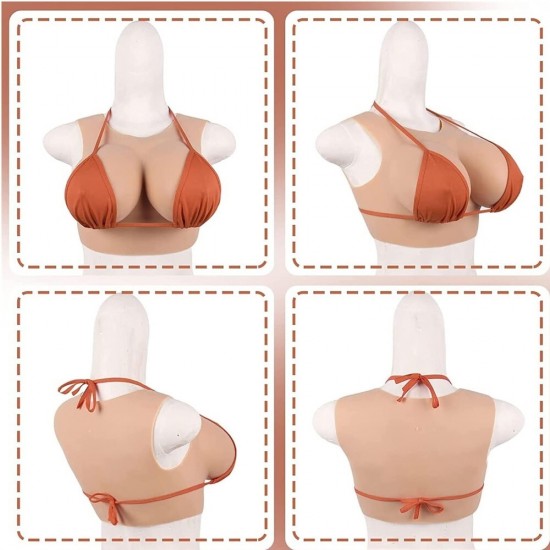 World Crossdresser Breast Shapes Silikon Giyilebilir Göğüs-HG08