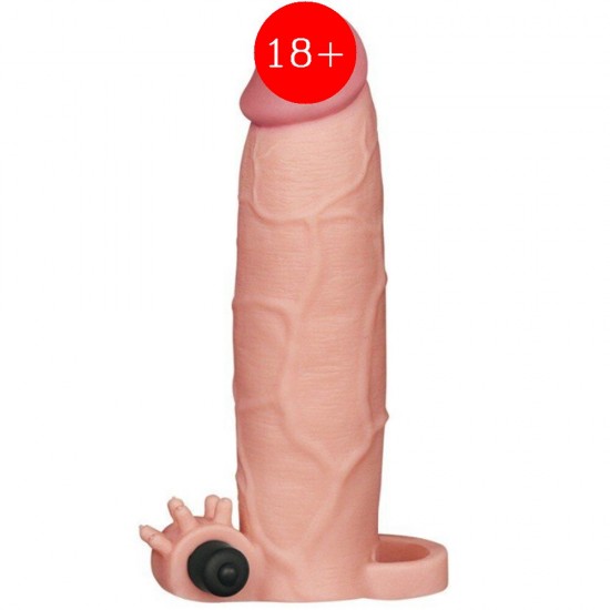 Lovetoy Pleasure X-Tender Vibrating Sleeve Titreşimli Penis Kılıfı LV1066