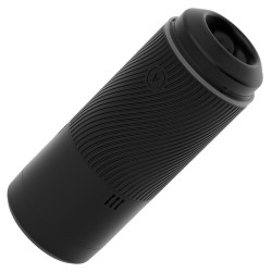 Arcwave Pow Manual Stroker CleanTech Silicone Black Emiş Masturbator