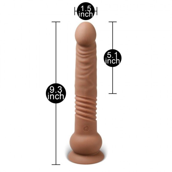 Escapade Thrusting Dildo İleri Geri Hareketli Titreşimli Penis