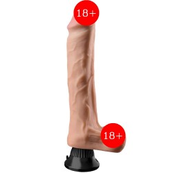 Pipedream Real Feel Deluxe No. 12 30 cm Vantuz Titreşimli Yapay Penis