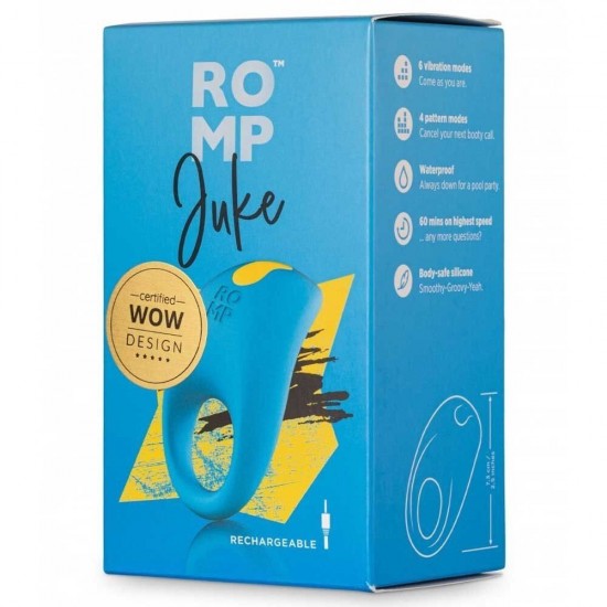 Romp Juke Vibrating Cock Ring Usb Şarjlı Penis Halkası