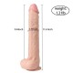 Shequ Vibrating Dildo Series Bart 29 cm Titreşimli Realistik Penis SQ-WBE10038