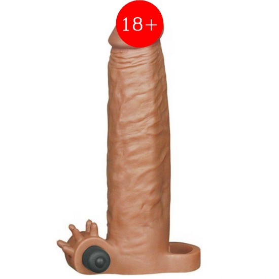 Lovetoy Pleasure X-Tender Vibrating Sleeve Titreşimli Penis Kılıfı LV1064B