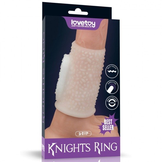 Lovetoy Vibrating Drip Knights Ring Penis Kılıfı LV343112