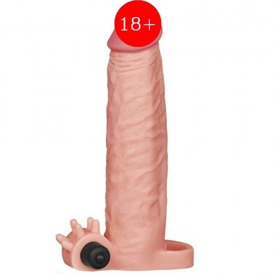 Lovetoy Pleasure X-Tender Vibrating Sleeve Titreşimli Penis Kılıfı LV1064