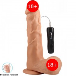 Shequ Eden's Cock Rotating Dildo 7.6'' Dönebilen Hareketli 19.5 cm Realistik Penis