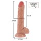 Shequ Marvin Dildo 20.5 cm İleri Geri Hareketli Penis SQ-WBD10140-V