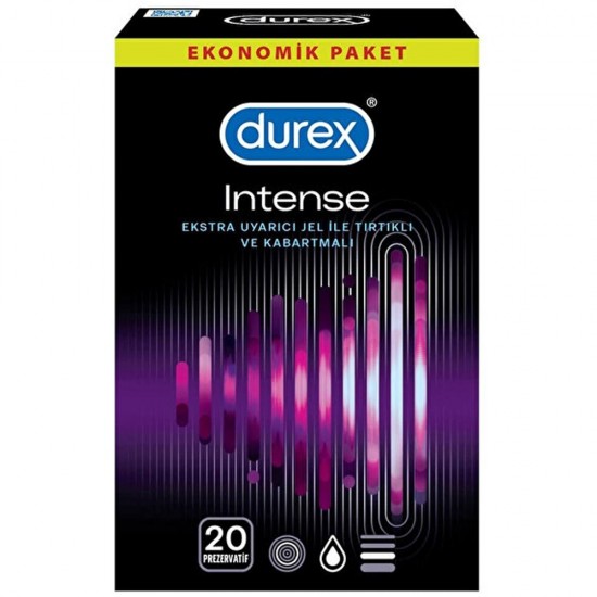 Durex İntense 20'li Eko Paket Prezervatif