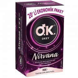 Okey Nirvana 20'li Ekonomik Paket Prezervatif