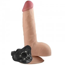 Lovetoy Ultra Soft Dildo 18 cm Belden Bağlamalı Penis Strapon